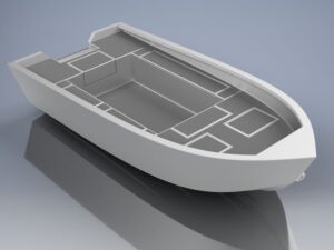 13 FOOT (3,95M) ALUMINUM UTILITY SKIFF PLANS